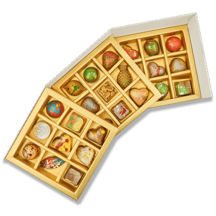 מארז 27 פרלינים עבודת יד