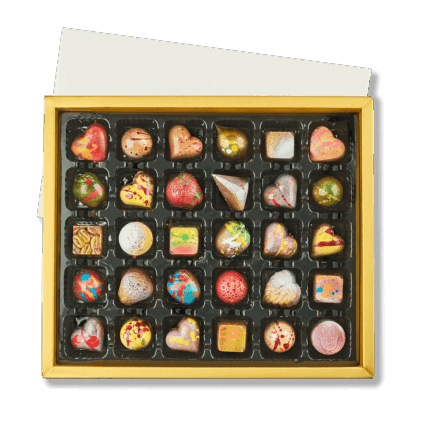 גליצקי פרימיום מארז 30 פרלינים