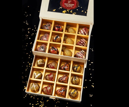 מארז 24 פרלינים עבודת יד