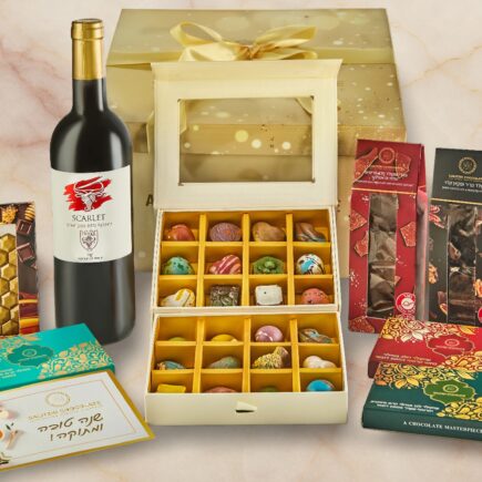 מארז שוקולד לראש השנה WINE & DUBAI