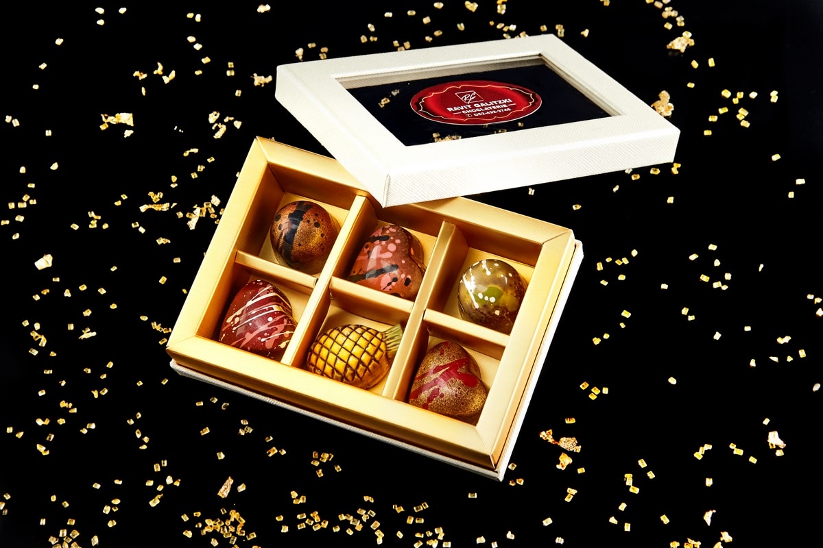 גליצקי פינוק אישי מארז 6 פרלינים