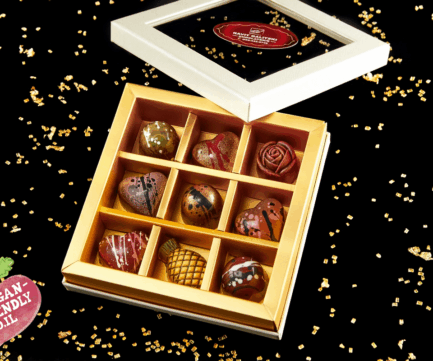 מארז 9 פרלינים טבעוני